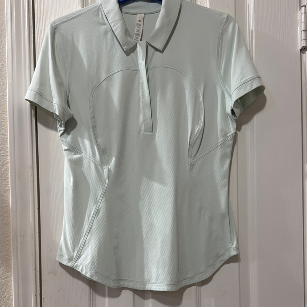Lululemon quick dry polo shirt